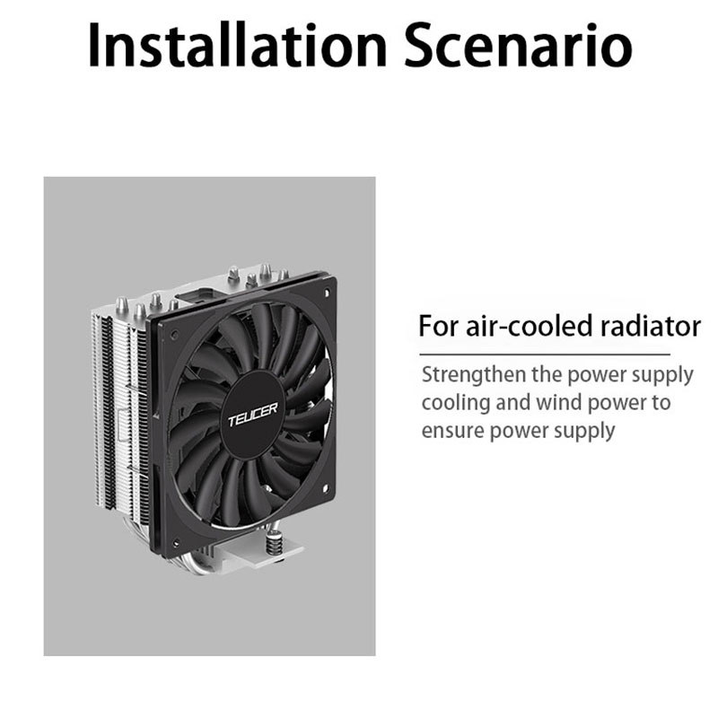 TEUCER TE-12012 Ultra-thin Coo - Gpu Cooler 评论和价格