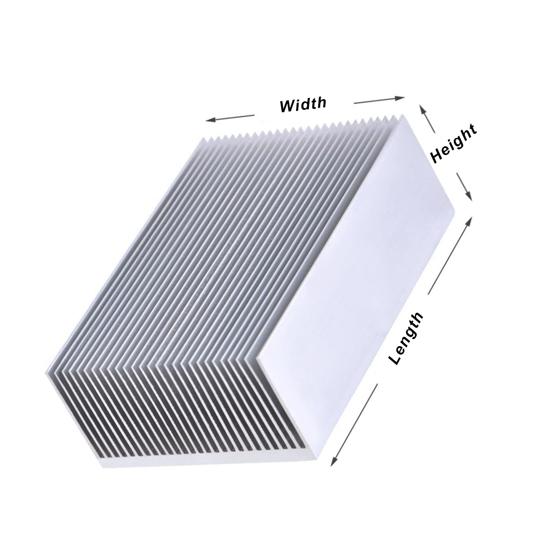 50x60x26mm — 300x60x26mm Extru - Heatsink 评论和价格