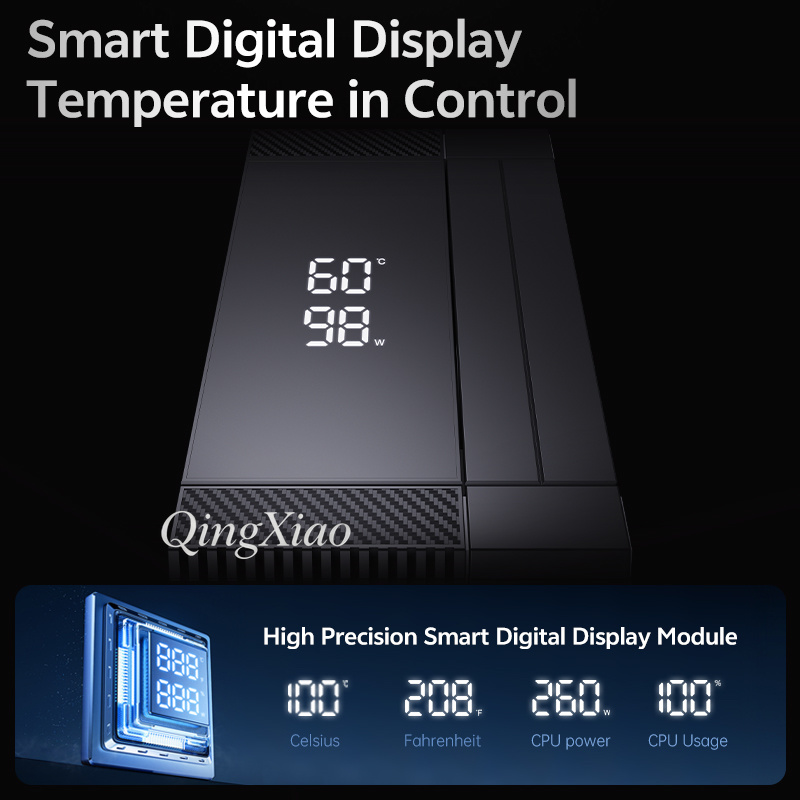MT4 Digital Display CPU Cooler - Cpu Fan 评论和价格
