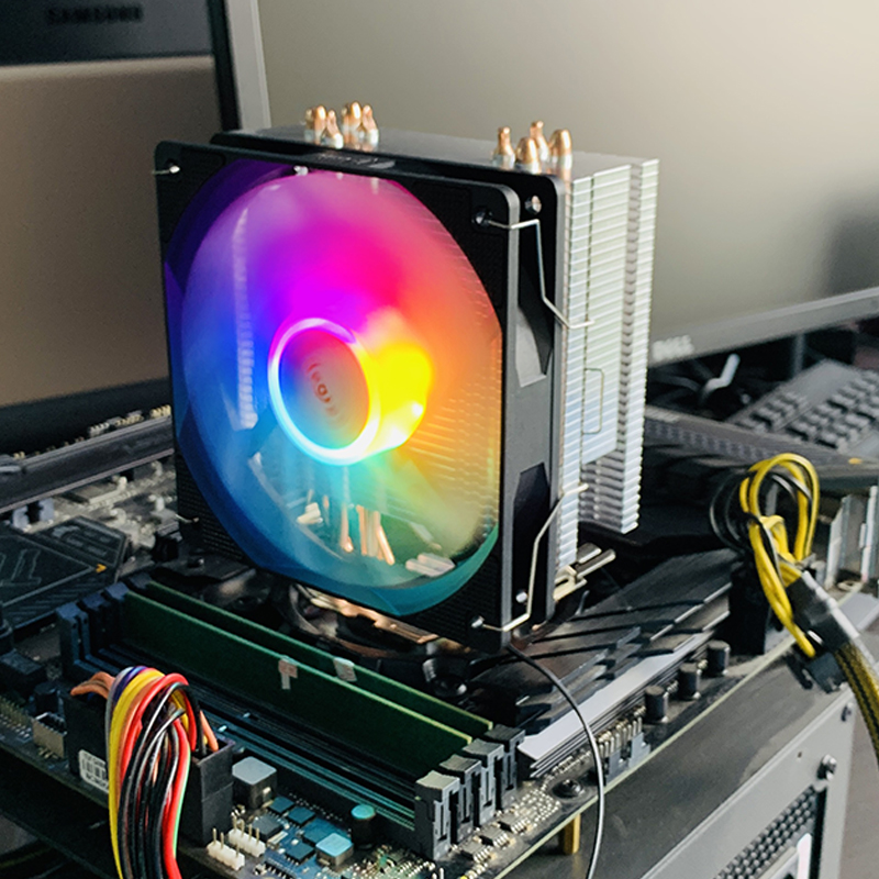 X99 Tower CPU Cooler 4 Heatpip - Cpu Heatsink 评论和价格