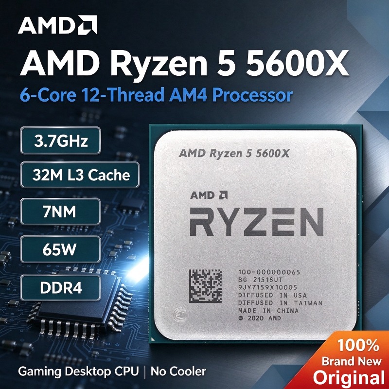 AMD Ryzen 5 5600X 3.7GHz 6 Cor - Cpu Cooler 评论和价格