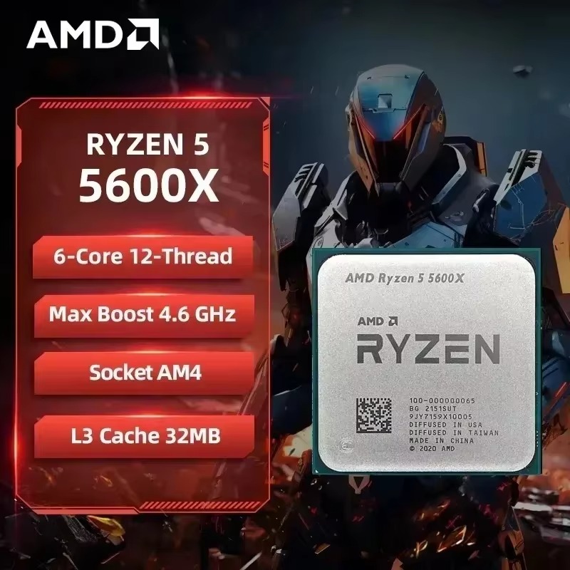 AMD Ryzen 5 5600X 3.7GHz 6 Cor - Cpu Cooler 评论和价格