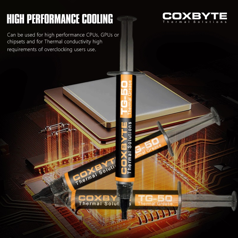 18.2W/mK Coxbyte TG-50 Thermal - Thermal Paste 评论和价格