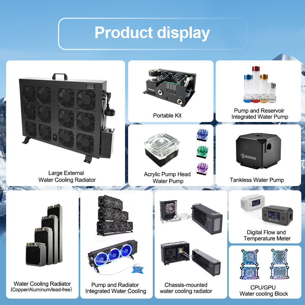 OCOCOO BC5 External Integrated - External Radiator Water Cooling Kit 评论和价格