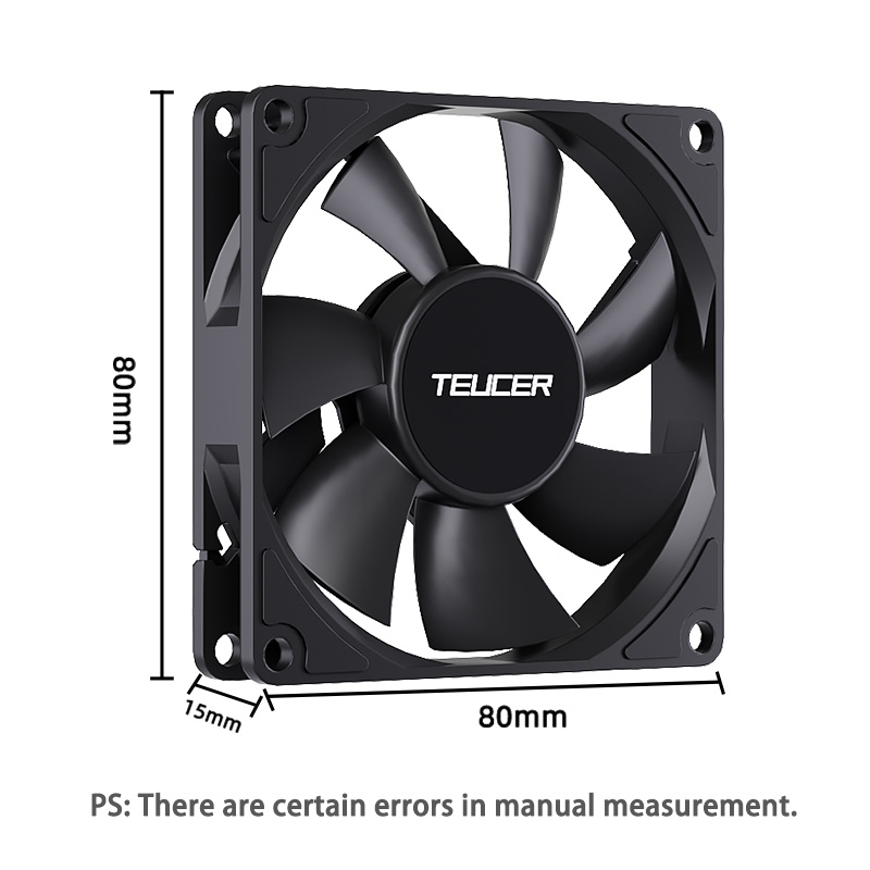 Teucer UT-8015 8CM Chassis Fan - Gpu Cooler 评论和价格