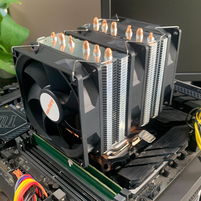 6 Heat Pipe CPU Air Cooler 4Pi - Cpu Heatsink 评论和价格