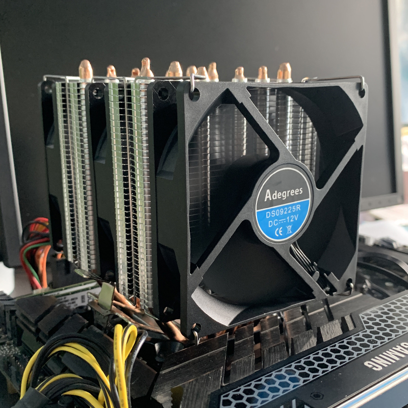 6 Heat Pipe CPU Air Cooler 4Pi - Cpu Heatsink 评论和价格